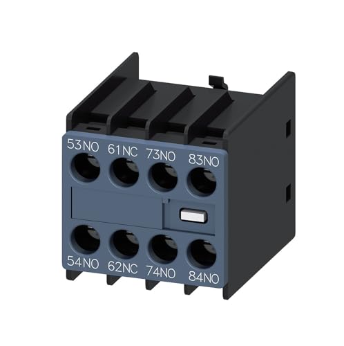 Bloc de contacts auxiliaires 3NO 1NC avec circuits indépendants
