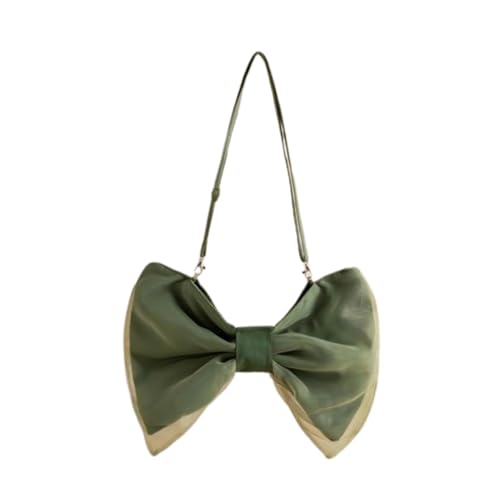 Kawaii Bow-shaped Crossbody Bag Bow Shoulder Bag for Women Cute Bowknot Purse Handbag Aesthetic Y2k Accessories