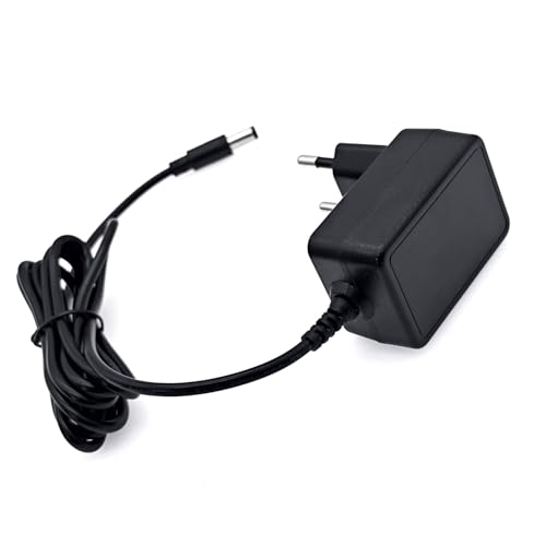 JZK Chargeur 6 V 2 A avec câble de Charge Adaptateur Secteur Remplacement 12 W Alimentation pour babyphones, routeurs, GPS, avec Prise CC 5,5 mm x 2,5 mm,...