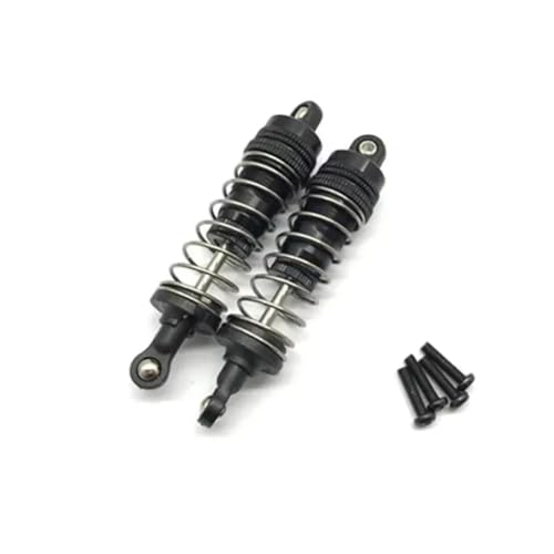 Amortisseur RC en métal pour WLtoys 144001 et 1316 voiture de rechange noir