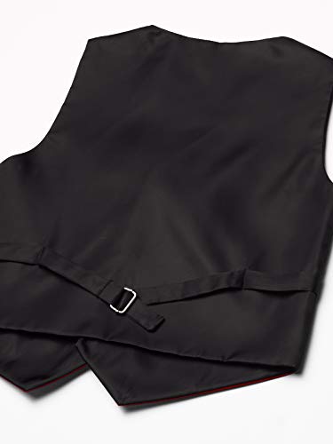 AXNY mens 4 Piece Formal Vest Set Combo With Tuxedo Vest, Tie, Bow Tie, and Handkerchief2