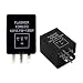 iJDMTOY Fit 1996 1997 1998 1999 2000 2001 2002  (1) 4-Pin EP29 EP29N Electronic LED Flasher Relay Fix For LED Turn Signal Bulbs Hyper Flash Fix
