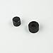 Set Dual Concentric Stacked Control Knobs for Electric Guitar or Bass, Black