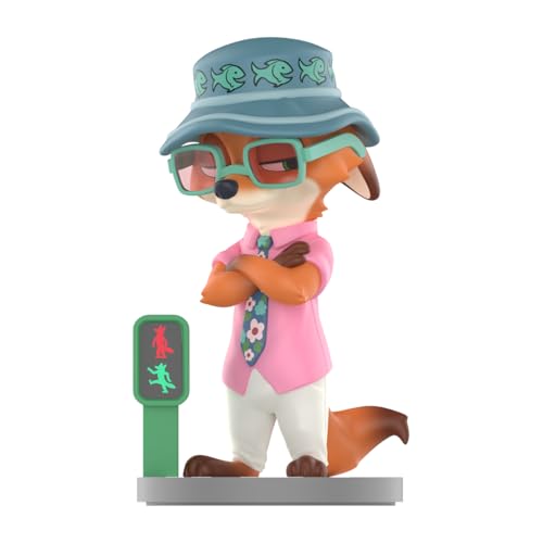 POP MART Disney Zootopia: Next Adventure Series Blind Box Figures, Collectible Toys Home Decorations, Holiday Birthday Gifts for Girls and Boys, Single Box