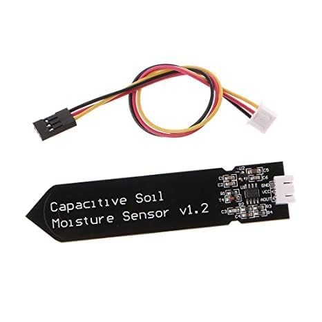 Capacitive Soil Moisture Sensor V1.2 Corrosion Resistant + Analog Sensor Cable