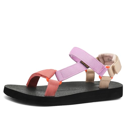 Image of Women's Original Sandals Comfortable Quick-Drying Casual Sport Sandal Walking Hiking Water Sandals With Arch Support 2025