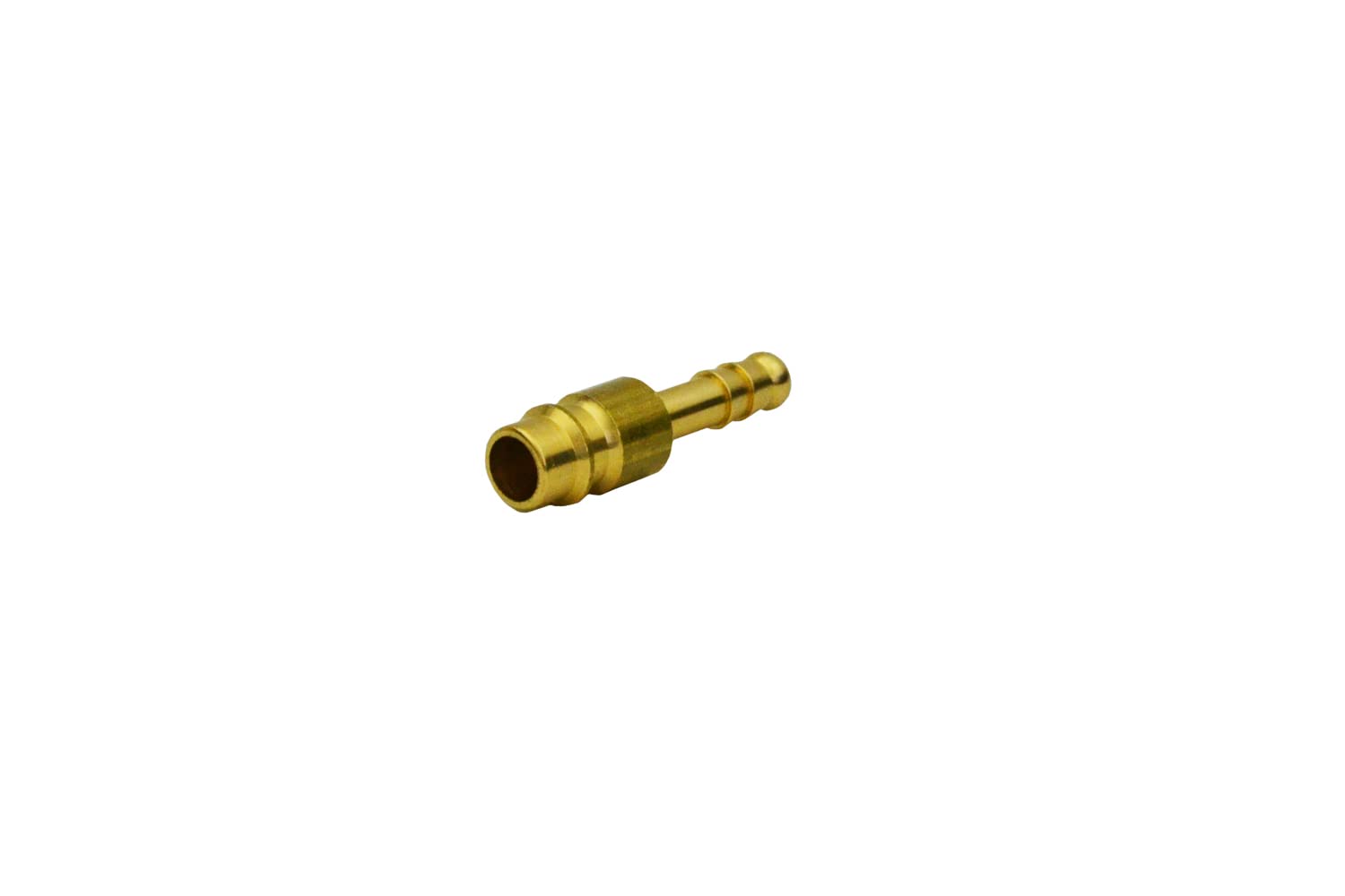 1/2/5/10 Stecker mit Druckluftkupplung Messing Schnellkupplung mit Schlauchtülle 6mm Ventilsteckdose (10)
