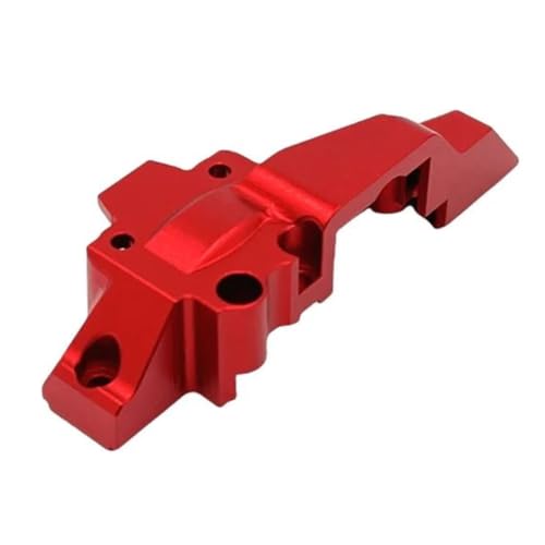 Couvercle boîtier de vitesse arrière MJX Hyper Go 14207 14208 en alu 6061 rouge pour voiture RC 1/14