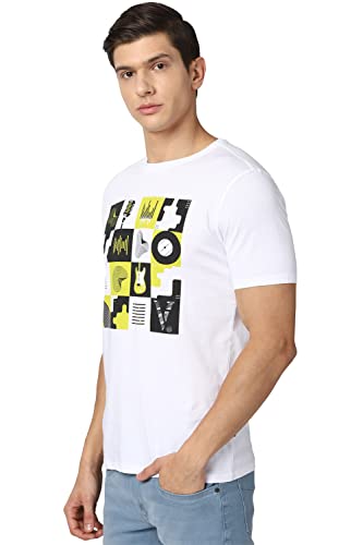 Image of Van Heusen Men's Cotton Slim Fit T-Shirt