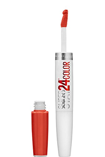 Image of Maybelline New York Superstay 24, 2-step Lipcolor Cream Finish, Non-Stop Orange