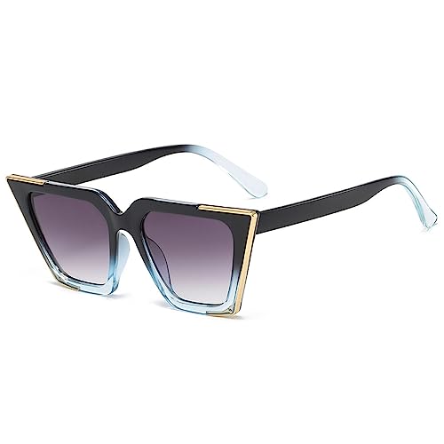 Lunettes de soleil oeil de chat femmes protection UV400 verres vintage