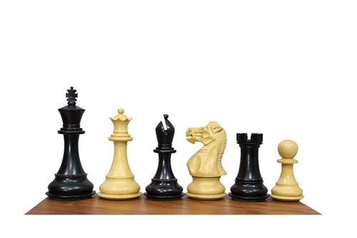 Pièces d'échecs Staunton bois ébène jeu de table haut de gamme