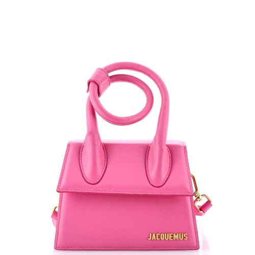 Jacquemus, Pre-Loved Le Chiquito Noeud Bag Leather, Pink