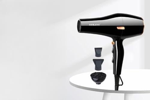 مجفف شعر SK-2225 بقدرة 3000 واط مع موزع من سوكاني