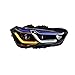 2PCS Car Front Lights Compatible For BMW X1 Headlight 2016-2021 F48 Headlamp Assembly F49 DRL Signal Lights Automotive Accessories(Original Xenon)