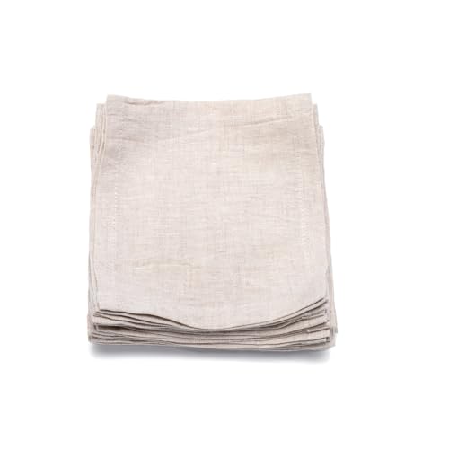 Servilletas de Cocktail de Lino 100% - Pack 24 miniatura 3