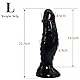 BDSMLOVE 22.5CM Anal Dildo Sex Spielzeug für die Frau,Monster Dildo,Diloschwanz für Frauen,Prostata Stimulation Plugs Sexspielzeug,Analspielzeuge für Männlich,Analplug Dildo mit Saugnapf (L)