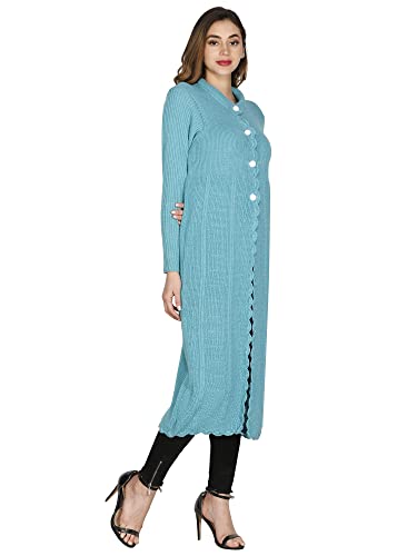 Image of Matelco Women's Wool Round Neck Cardigan