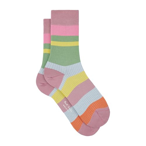 PS Paul Smith Women's Iggy Rib Socks, Mauve, One Size