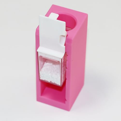 Image of PIAOLGYI Diamond Painting Funnel for Elizabeth Ward Bead Storage Containers,Diamond Painting Drill Funnel for Elizabeth Ward Container,Accessories Compatible with Elizabeth (Pink)