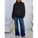 Trendy Queen Women's Winter Fleece Sherpa Lined Hoodie Casual Warm Pullover Hooded Sweatshirt - Image 5