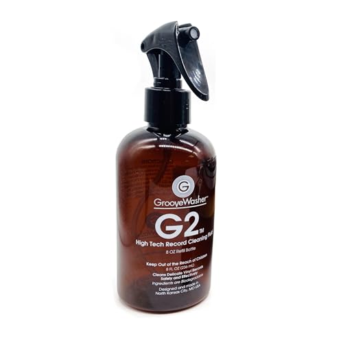 Groovewasher - G2 High Tech Record Cleaning Fluid 8 Oz Refill Bottle
