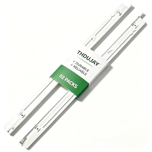 2 ganchos de plástico reutilizables para cajón de refrigerador, riel de soporte deslizante para FFHI1817LB2 FFHI1817LB0 FFHI1817LB1