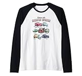 21PXCR00013A-001 Disney Pixar Cars Cast Of Radiator Springs Camiseta Manga Raglan