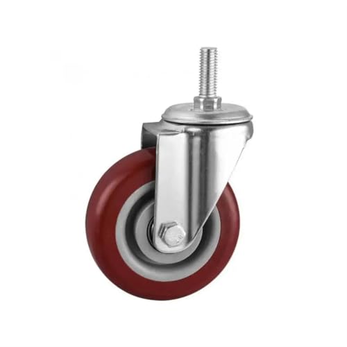Pied d'échelle d'escalade mobile avec roulette universelle 3 pouces M12