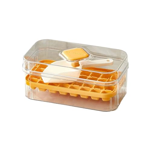 Molde para cubitos de hielo con tapa y cucharón, pack 2 miniatura 5