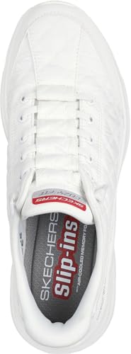 Skechers - Mens Contour Foam - Cozy Fit Slip On Shoes, Color White, Size: 10 M US2