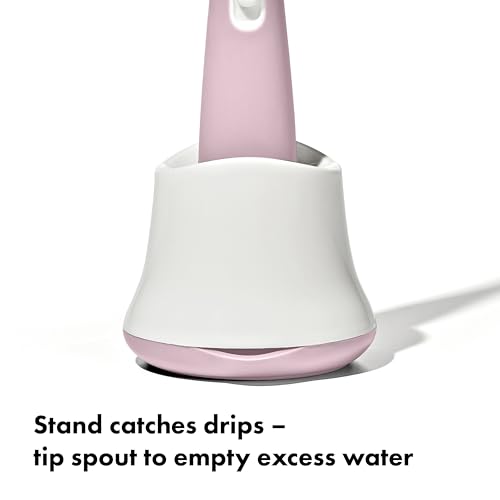 Image of OXO Tot Bottle Brush with Stand - Blossom