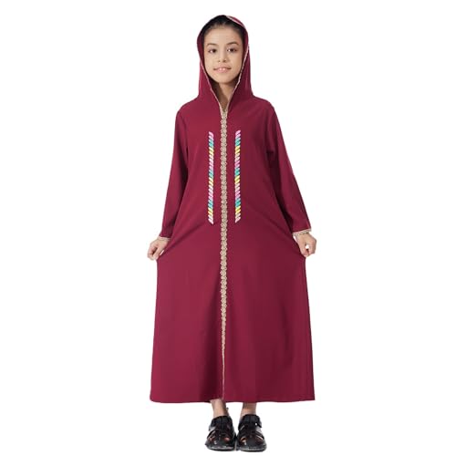 Caftan style Dubaï coupe ample pour garçon arabe sans gêne