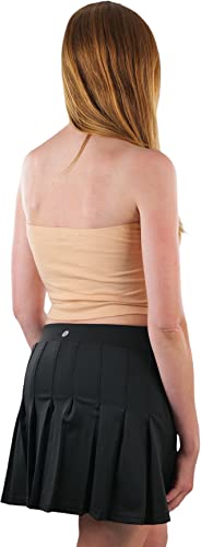 Image of ToBeInStyle Women's Cotton-Spandex Blend Stretchy Tube Top