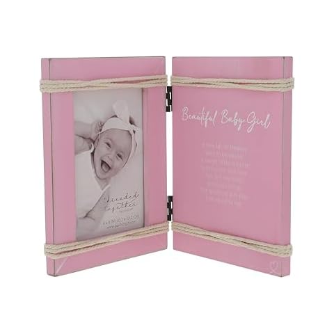 Pavilion Gift Company Baby Girl Picture Frame Cover