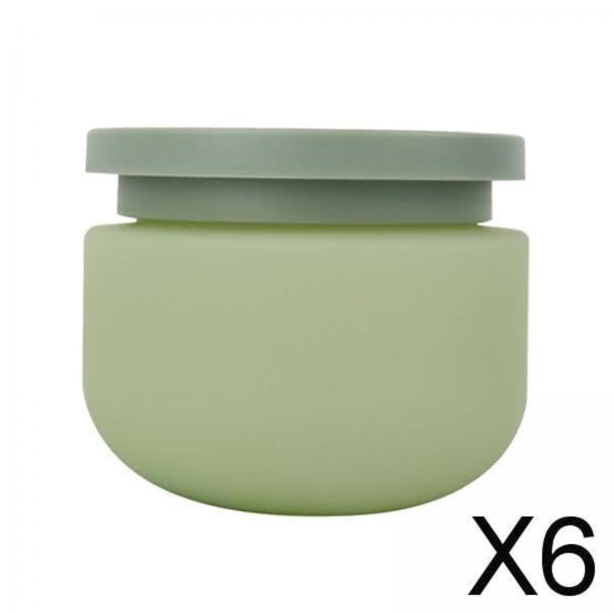 6Xcream Jar With Lids Leakproof Cosmetic Containers