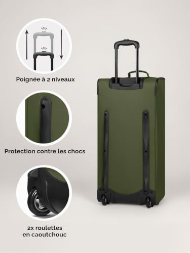Sac de voyage 71 cm REDOLZ pour homme et femme | Votre complice de liberté