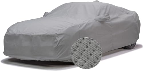 Image of AEGIS All Weather Protection N-Series Grey Car Cover for Lexus LX | Anti Dust, 100% Waterproof, Durable, Heat Resistant, UV Proof - Triple Stitched Elastic Grip with Mirror Pocket