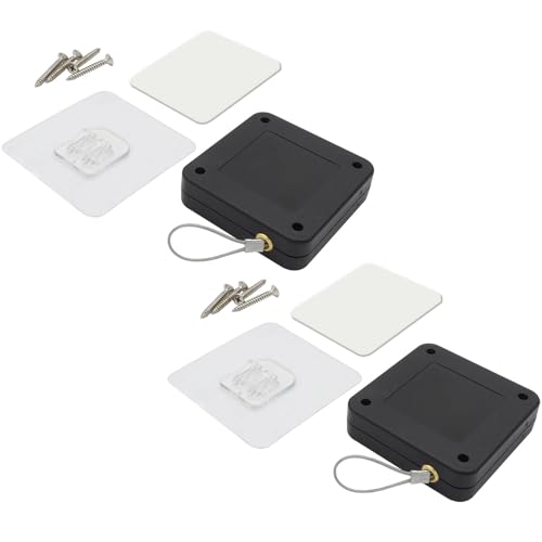 ABE �ƒ�p���˃N���[�U�[ �����h�A�N���[�U�[ ���C���[�ƃ[���}�C�Ŕ������ �����̈����˂������ŕ܂� �y�������� �h�A�p ���ʃe�[�v�t�� �ݒu�ȒP 2�_ (�u���b�N)