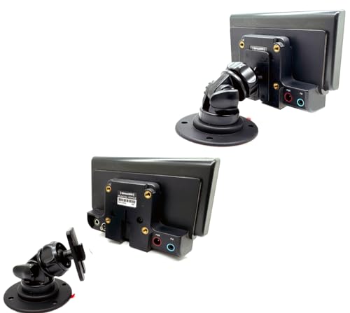 LycoGear Enhanced Dashboard Adhesive Mount w/AMPS Drill Hole for Edge Products Insight CT CTS 2 CT3 CTS3 Evolution Juice SCT X4 SF4 7015 7416 H&S Mini Maxx Cobb Tuning AccessPORT V3 Tuner KTuner - Thumbnail 4