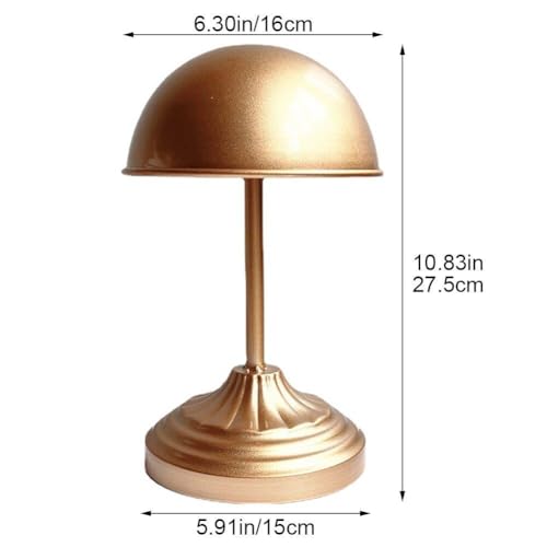 Soporte de metal para sombreros Sanfly que mantiene la forma de pelucas 4