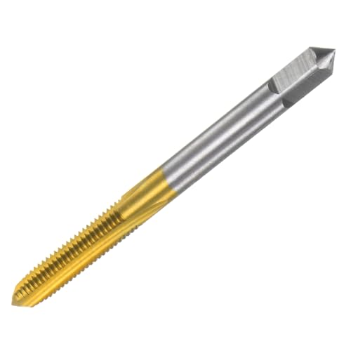 Taraud M5 extra long uxcell acier M35 titane outil contre filetages endommagés