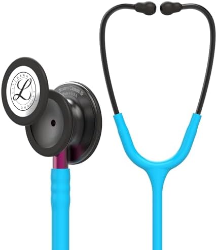 Littmann Classic III Stethoscope, 5872, Turquoise Tube
