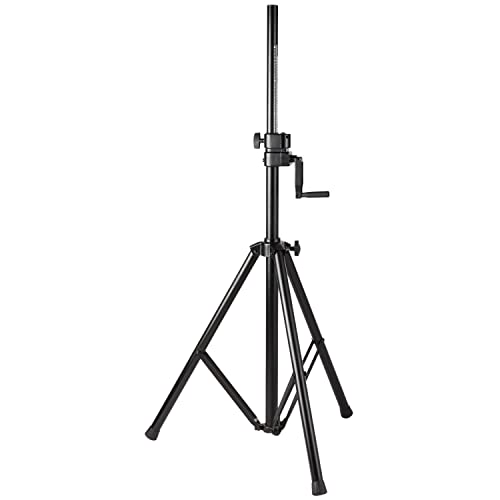 Ibiza - BST st5 Pied d'enceinte Téléscopique a Crémaillere spécial Charges Lourdes