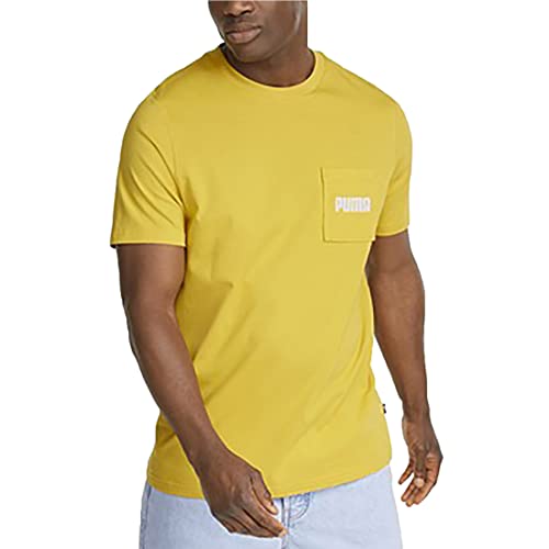 Image of Puma Men's Solid Regular Fit T-Shirt