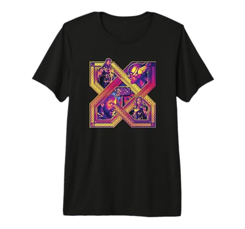 T-shirt Thor Marvel haut de gamme en textile premium durable