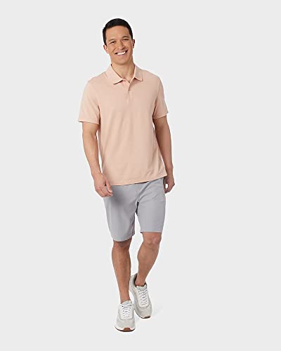 32 Degrees Men’s Regular-Fit Short Sleeve Cotton Pique Polo Shirt | Golf | Office2