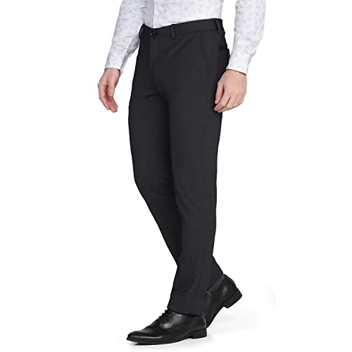 Image of blackberrys Structured Nylon Slim Fit Mens Work Wear Trousers