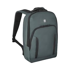 Victorinox Altmont Professional City Laptop Backpack, 14 Zoll Laptop/Tablet Rucksack, Damen/Herren, 27 x 15 x 40 cm, Grau/Grün
