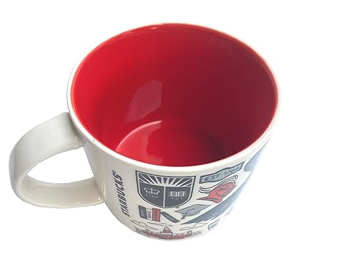 Starbucks Mug Colección Rutgers Football 2022 14 oz miniatura 4